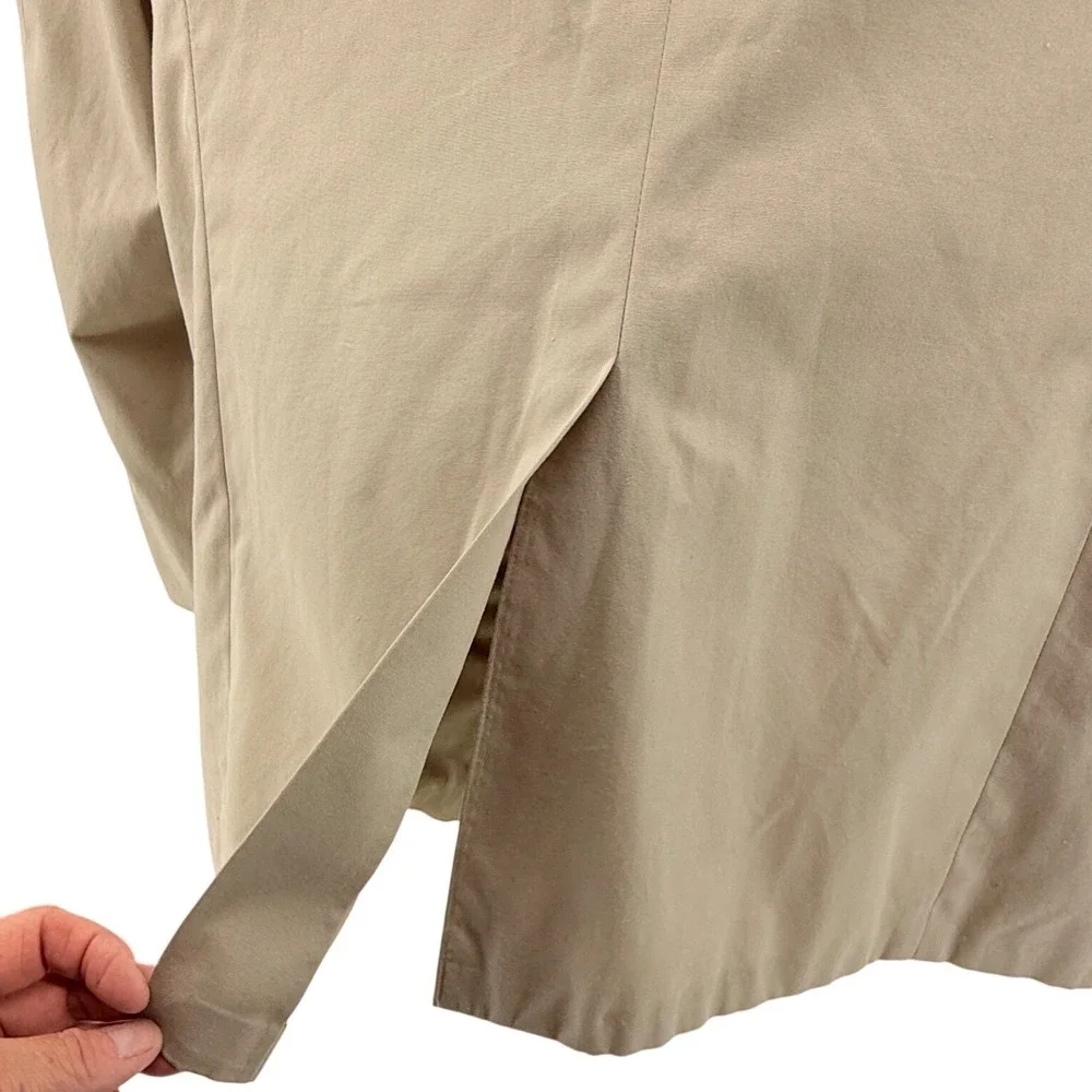 Brooks Brothers Vintage Mens 42L Tan Cotton 3-Button Blazer USA‎ Made washable